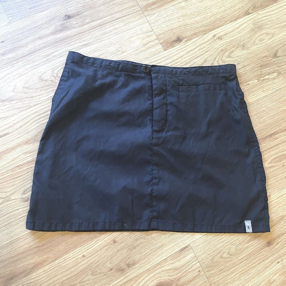 Royal Robbins Skirt 6 Slate Gray‎ Athleisure Walking Mini Travel Casual Womens